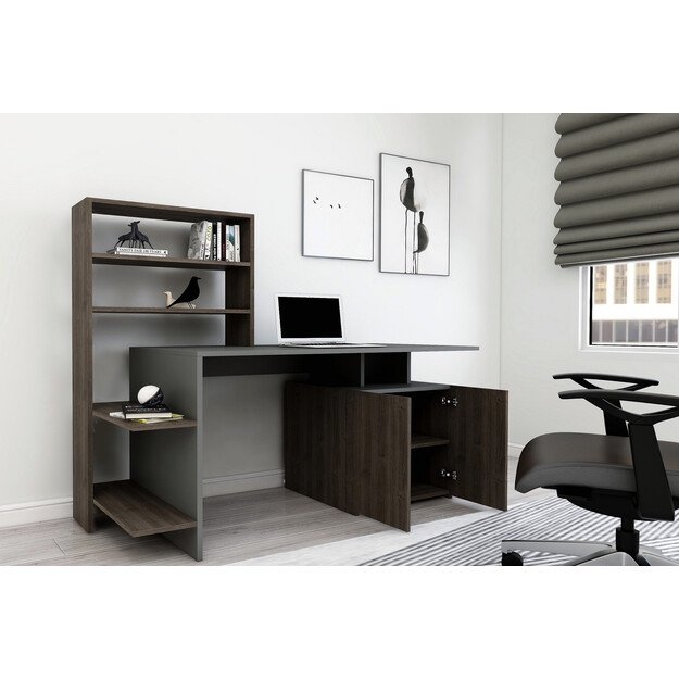 Melis - Walnut, Anthracite 1