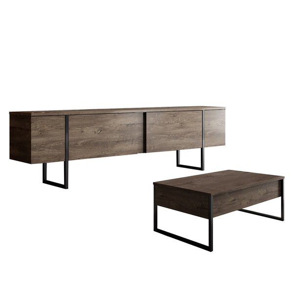 Luxe Set - Walnut, Black 10