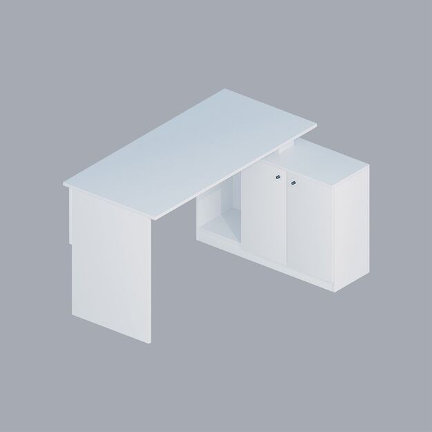 Basak Calisma Masası - White 4