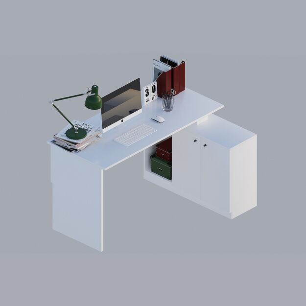 Basak Calisma Masası - White 3