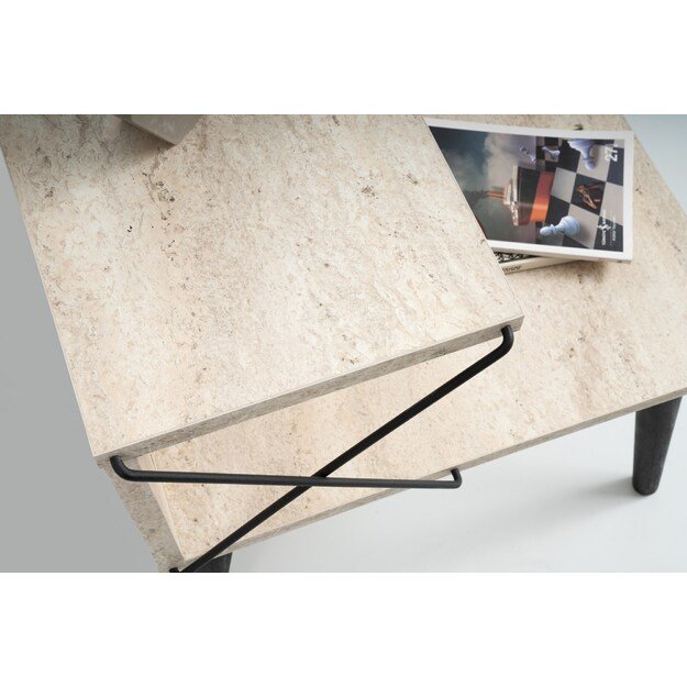 Cross - Black, Travertine 4