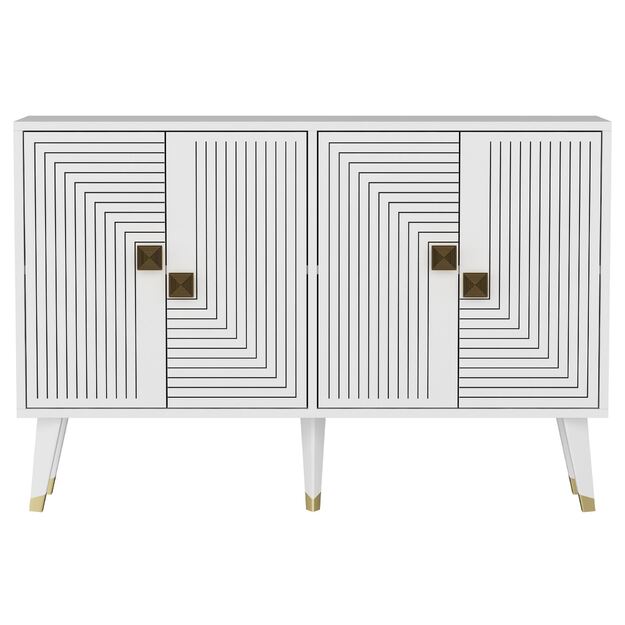 Ahart - White, Gold 2