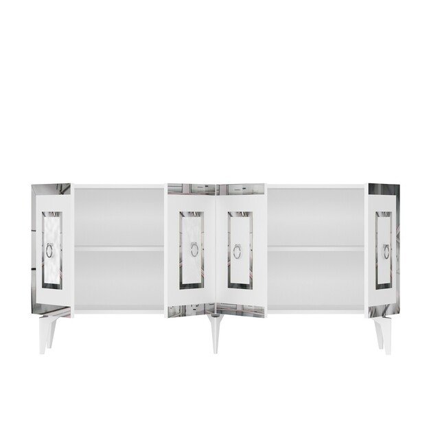 Karya - White, Silver 8