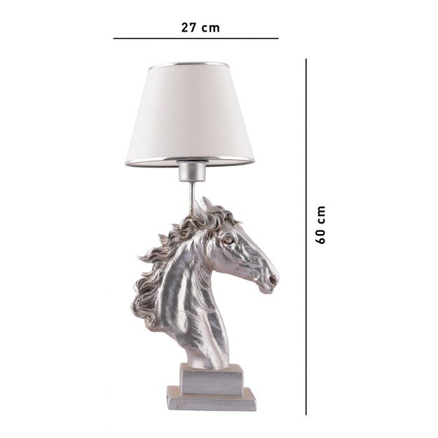 Horse - White, Silver 5