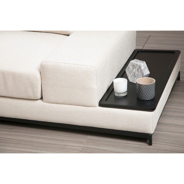 Line With Side Table - Beige 2