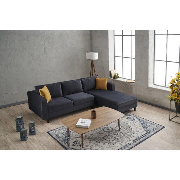 Kale Velvet Right - Anthracite 3