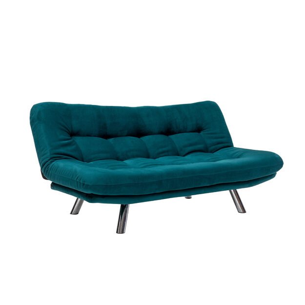 Misa Small Sofabed - Petrol Green 5