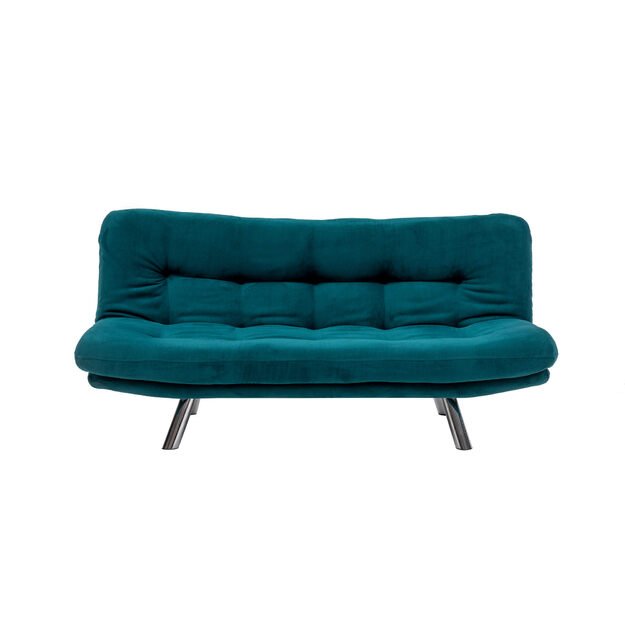 Misa Small Sofabed - Petrol Green 2