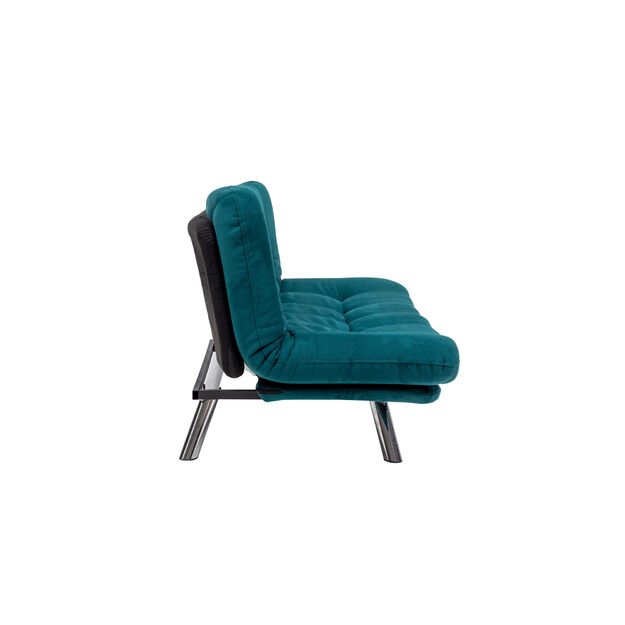 Misa Small Sofabed - Petrol Green 6