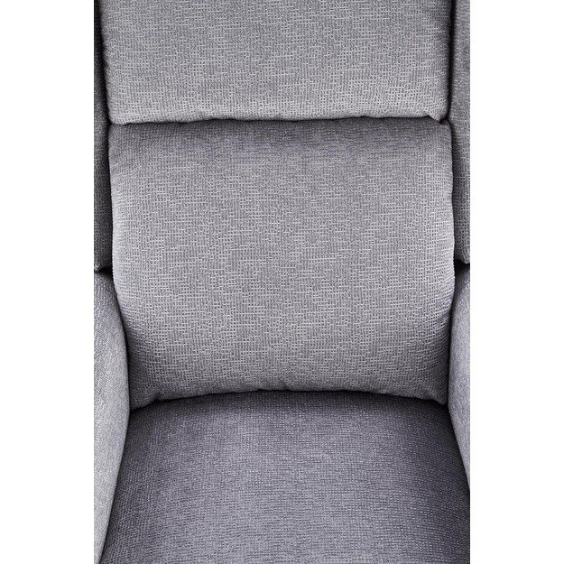 AGUSTIN M recliner with massage function, color: grey 9