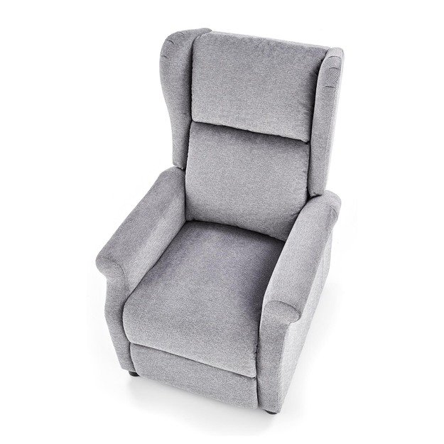 AGUSTIN M recliner with massage function, color: grey 1