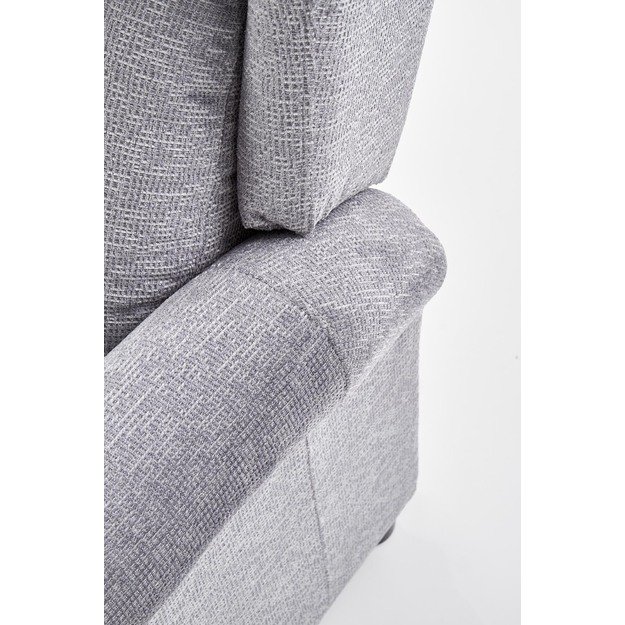 AGUSTIN M recliner with massage function, color: grey 8