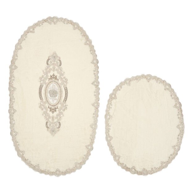 Selonya Oval - Cream 3