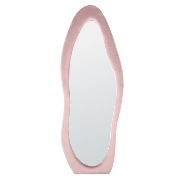 FRIGOLA wall mirror, light pink