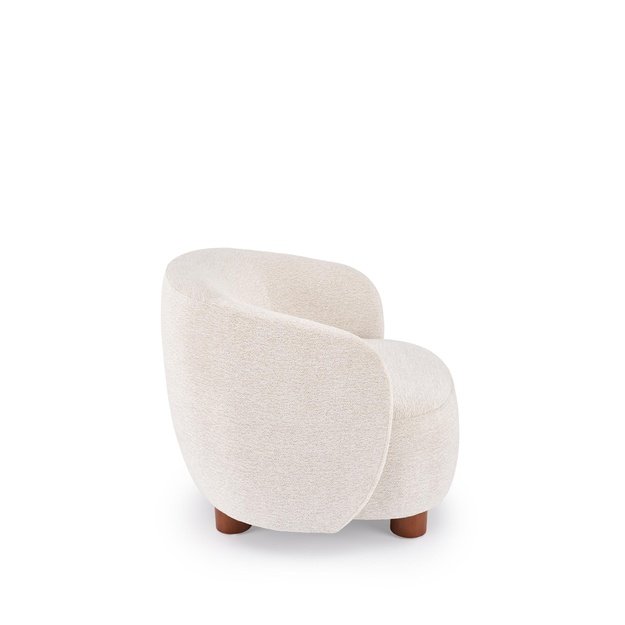 BAKER leisure chair, cream