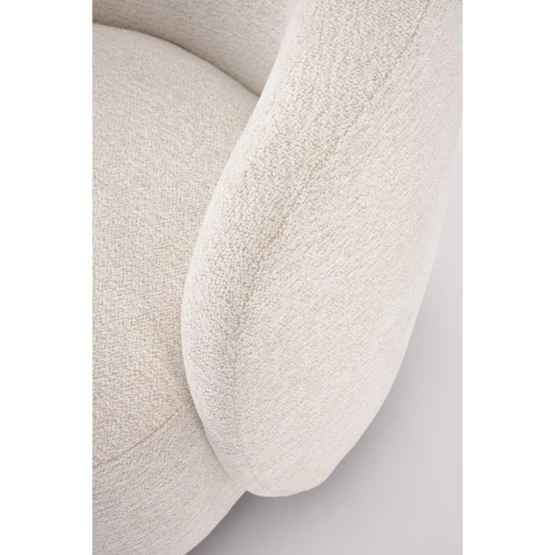 BAKER leisure chair, cream