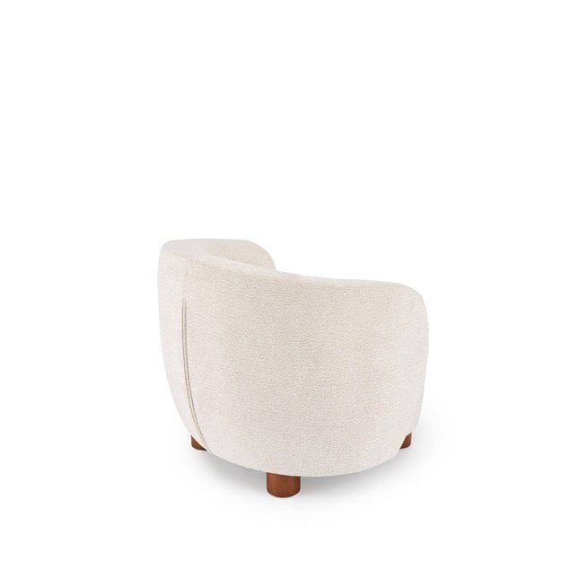 BAKER leisure chair, cream