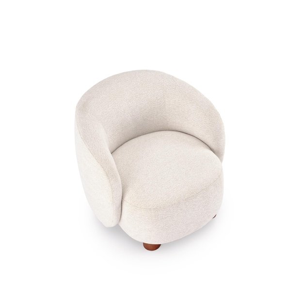 BAKER leisure chair, cream