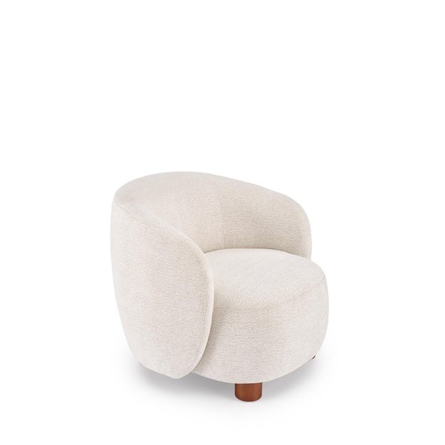 BAKER leisure chair, cream