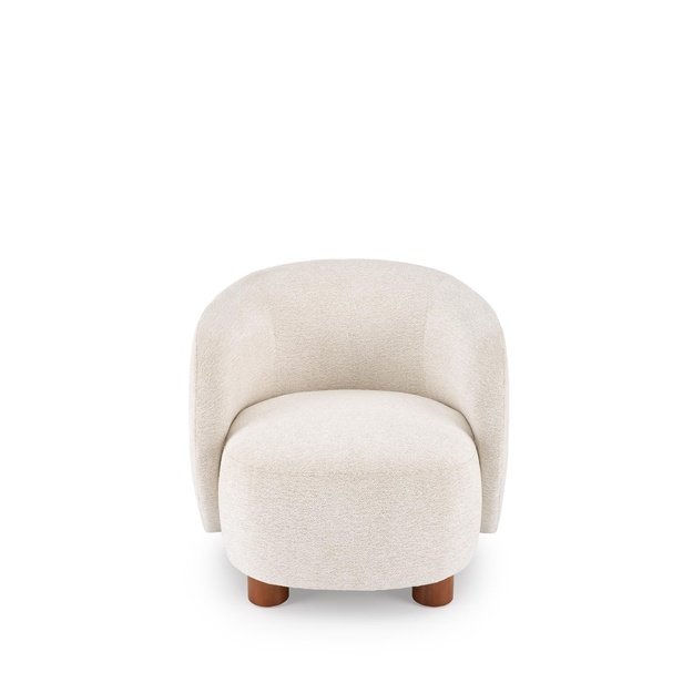 BAKER leisure chair, cream