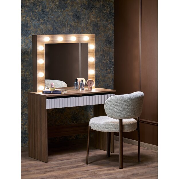 HOLLYWOOD 2 color: cashmere / walnut