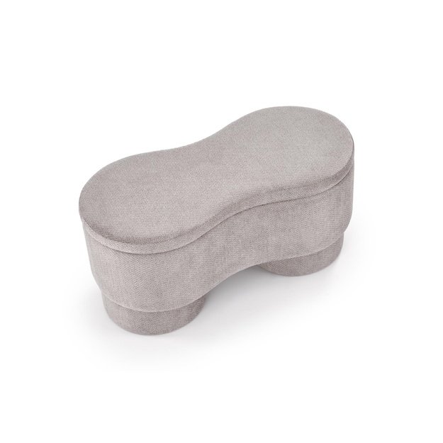 VIVA bench with storage function, grey