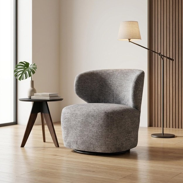 GLEN leisure chair, grey