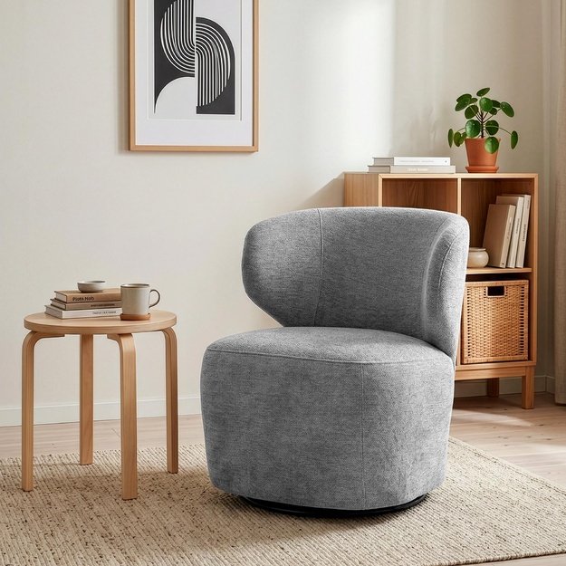 GLEN leisure chair, grey