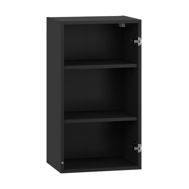 VENTO GV-40/72 carcass, upper cabinet with glass black