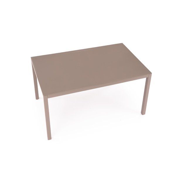 HOVER garden table, beige / cappuccino