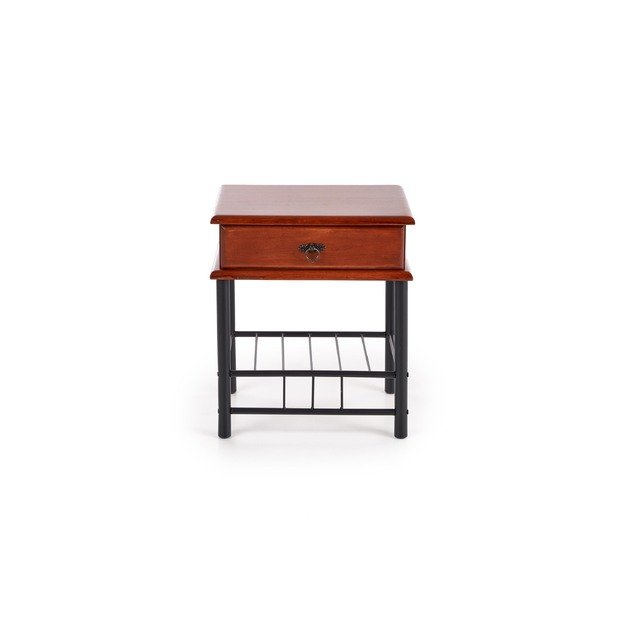 FIONA night stand color: ant cherry/black 5
