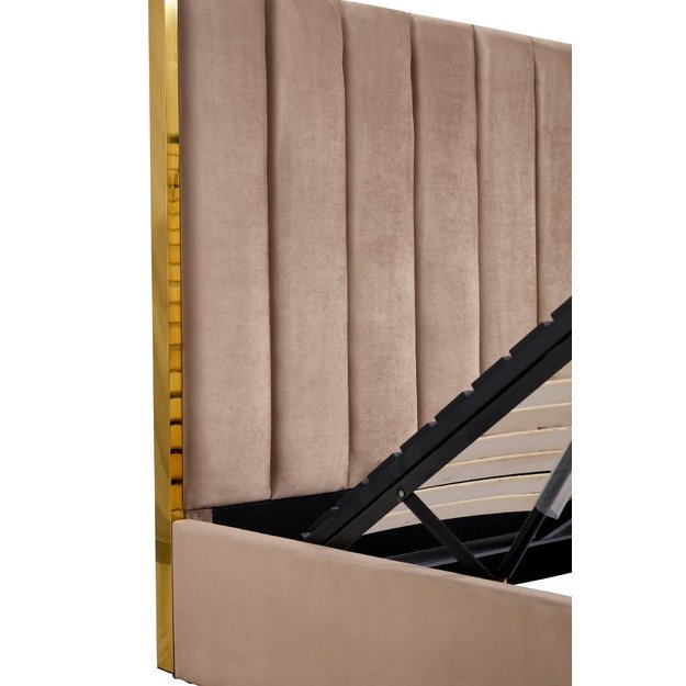 PALAZZO 160 bed, beige / gold 10