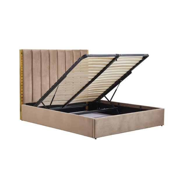 PALAZZO 160 bed, beige / gold 1