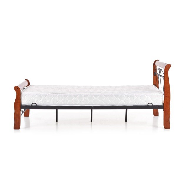 VERONICA bed 90 cm color: ant. cherry/black 3