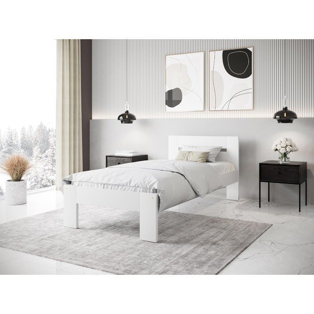 MATILDA 90 bed, color: white 2