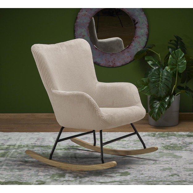 BELMIRO rocking chair, cream 15