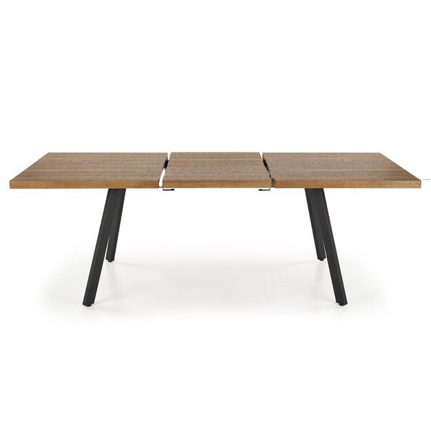BERLIN extension table, walnut / black 40