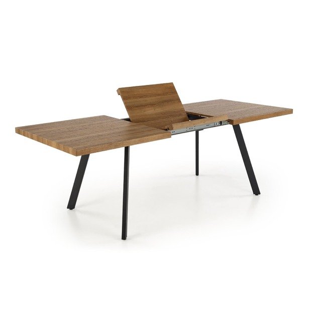 BERLIN extension table, walnut / black 42