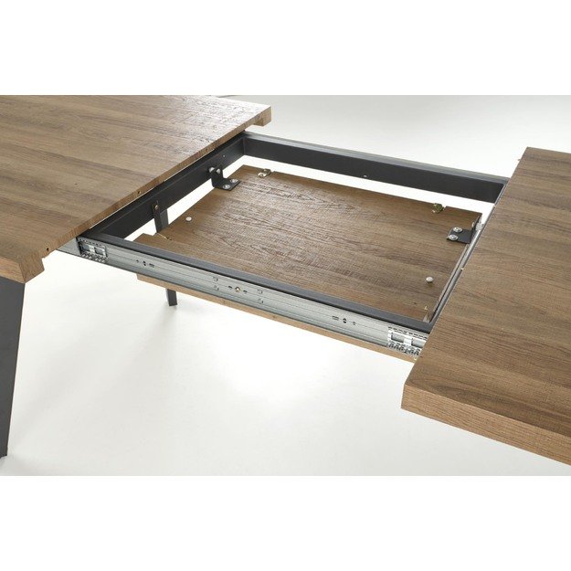 BERLIN extension table, walnut / black 37
