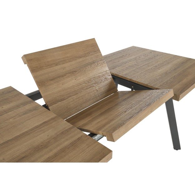 BERLIN extension table, walnut / black 9