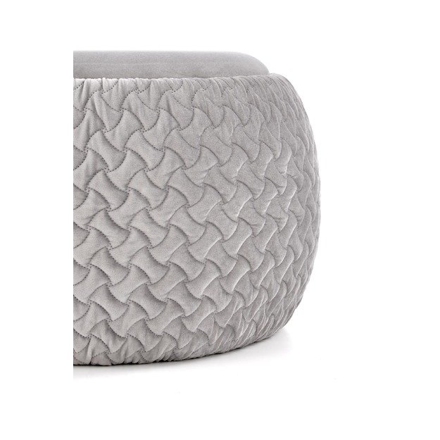 BONO pouffe color: light grey 3