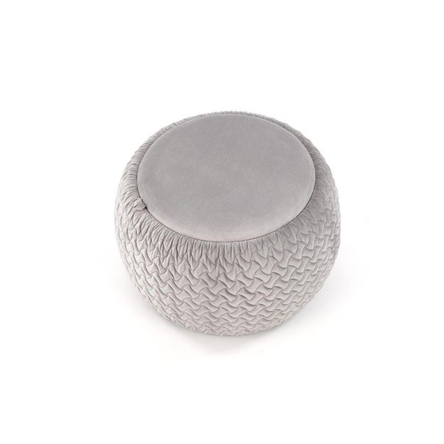 BONO pouffe color: light grey 8