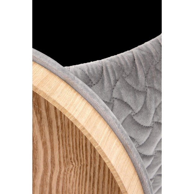 BONO pouffe color: light grey 4