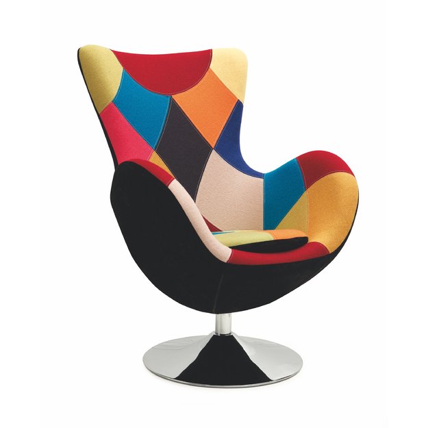 BUTTERFLY chair color: multicolored