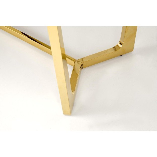 CLEMENTE table, color: top - white marble, legs - gold 26