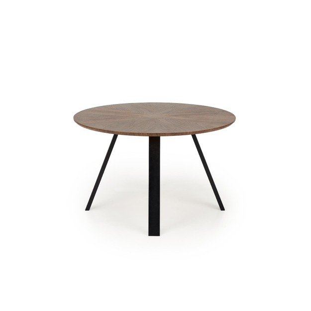 DANILO table walnut/black 24