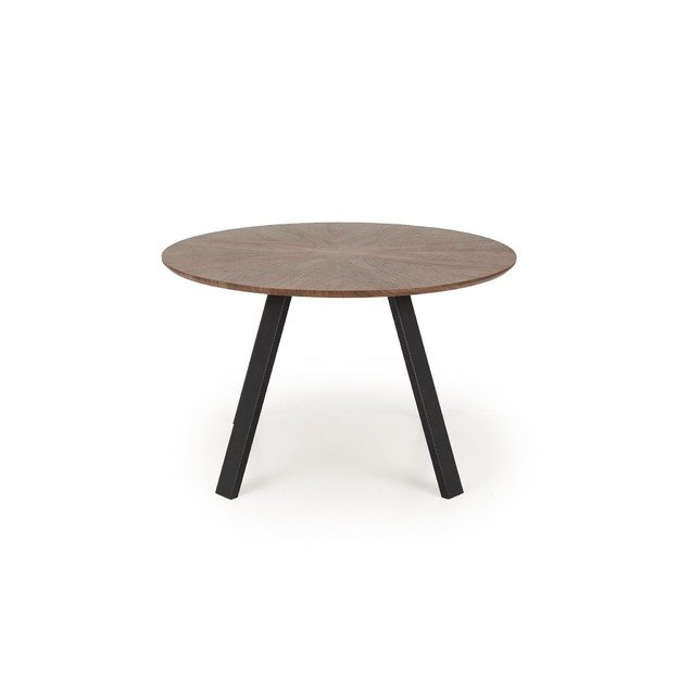 DANILO table walnut/black 2