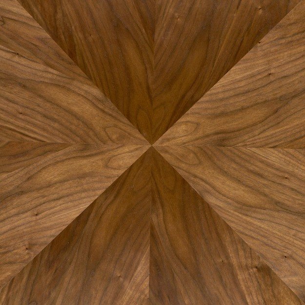 DANILO table walnut/black 10