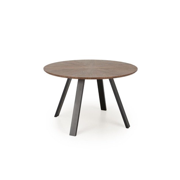 DANILO table walnut/black 12