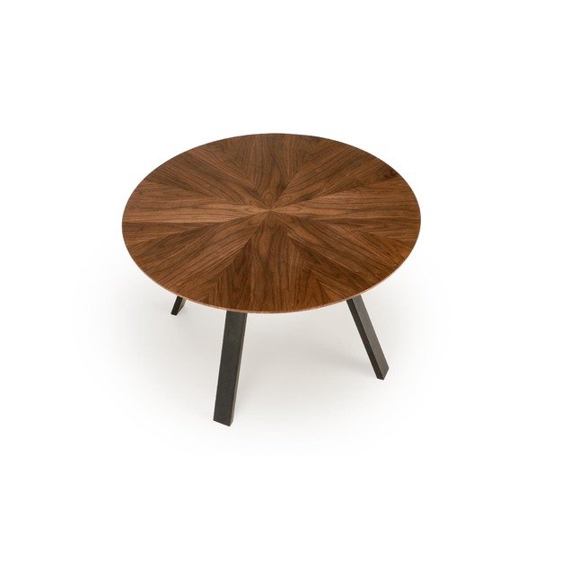 DANILO table walnut/black 4